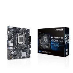 Asus Prime H510M-K R2.0 Motherboard Intel 1200 2x DDR4 - HDMI, PCIe 3.0, 4x Sata III, USB 3.2, MicroATX